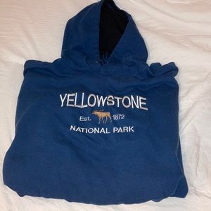 vintage embroidered hoodie